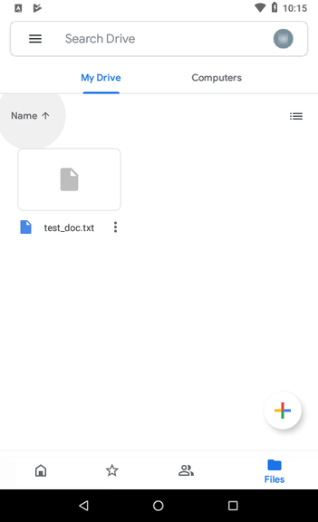 Google Disk application 1