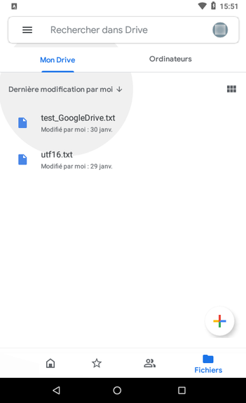 Application Google Drive 1